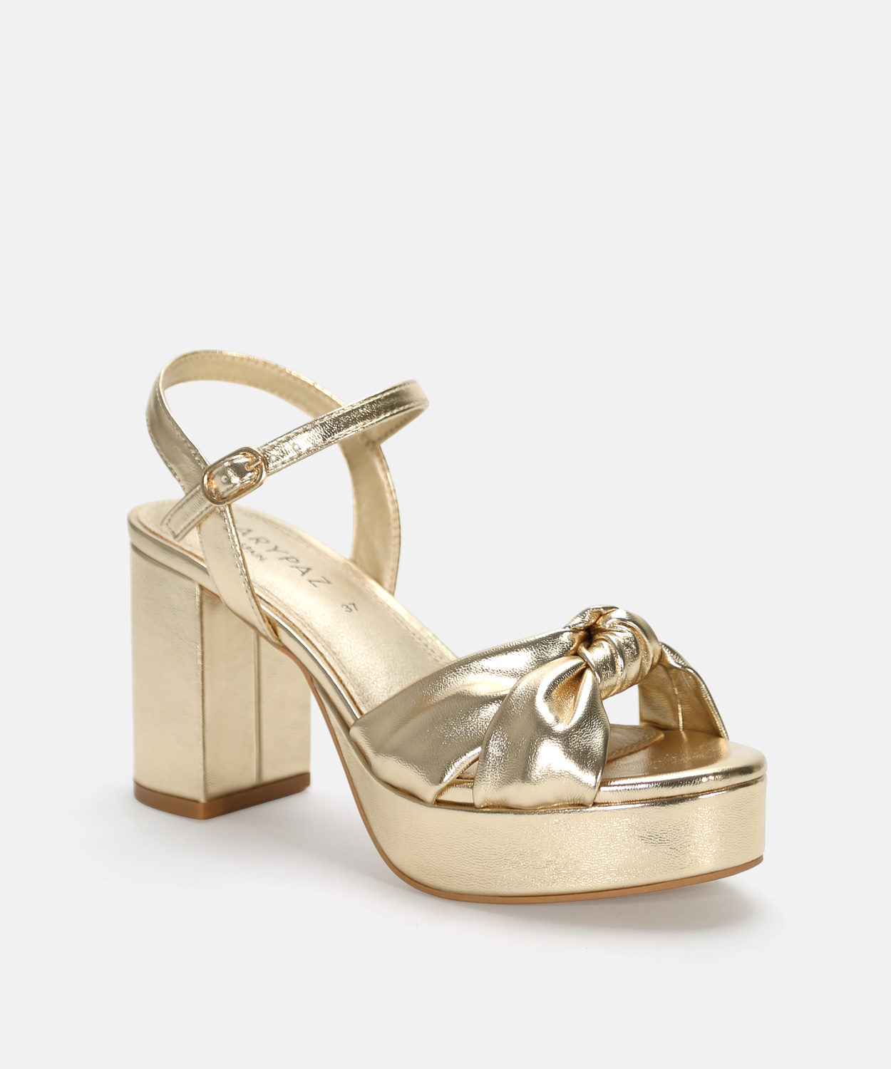 Sandalia plataforma nudo image number null